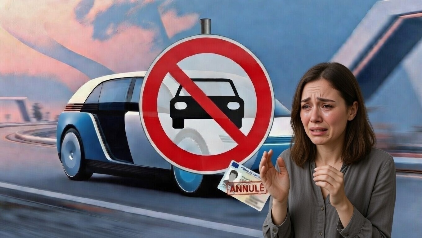 Voiture sans permis &eacute;lectrique gar&eacute;e en ville - alternative apr&egrave;s retrait de permis